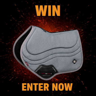 WIN a LeMieux Ultra Mesh CC Saddle pad Large (Grey)