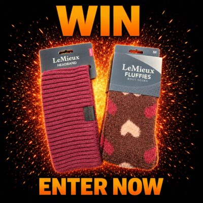 LEMIEUX ADULT HEADBAND & FLUFFIES BOOT SOCKS (M)